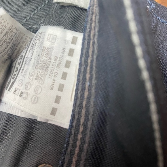 G-star raw dark age attacc low straight size 28 - Picture 6 of 11